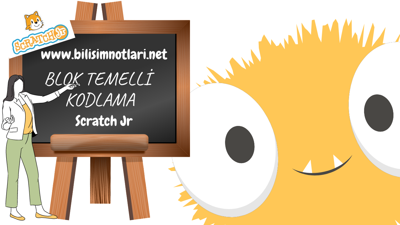 Scratch Jr Uygulamasını Tanıyalım BİLİŞİM NOTLARI