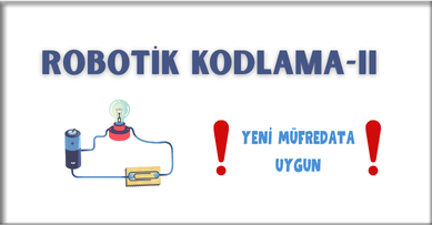 Seçmeli Robotik Kodlama-2 -> 7. Hafta – Butonla 7 Segmentli Led Kontrolü