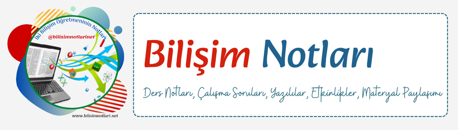 BİLİŞİM NOTLARI